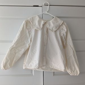 Rudy Jude Pony Blouse in crisp poplin